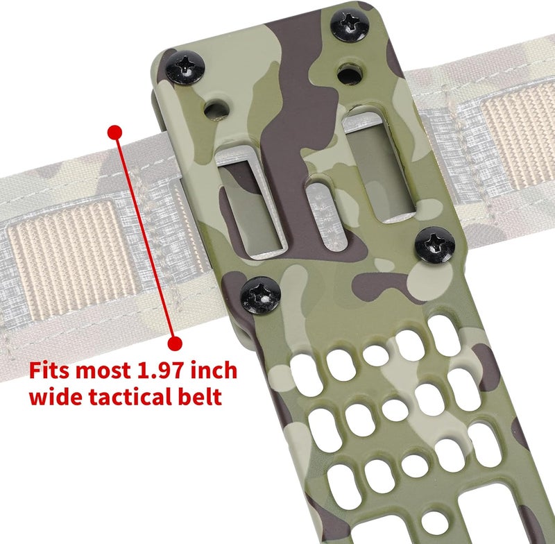 SIVIGEAR Drop Leg Strap Holster for QLS, Aluminum Alloy Modular Holster Adapter with Thigh Strap, Tactical Police Gear for Airsoft and Outdoor Enthusiasts - Image 5